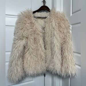 Fur coat ( faux fur )